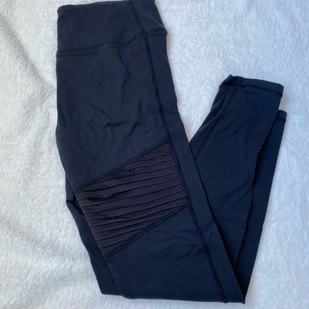 Black moto Leggings